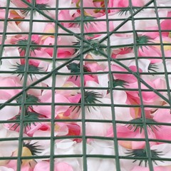 8× Rose Flower Wall Panels Artificial Silk Wedding Supply Decor Party Floral NEW