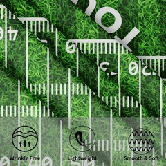 Football Round Tablecloth 70 Inch Rugby Football Pattern Circle Table Cloth G…