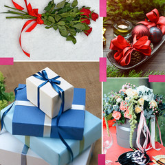10mm Colorful Satin Ribbons Gift Fabric Ties Decorative Ribbons 22 Meters Roll