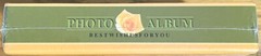 Memory Lane ~ «Roses» ~ Photo Album in Gift Box ~ 30 4X6 Inch Plastic Sleeves