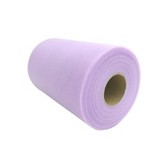 Tulle Roll Spool 6″ x 100 Yards (300FT) Wedding Party Decoration Light Purple