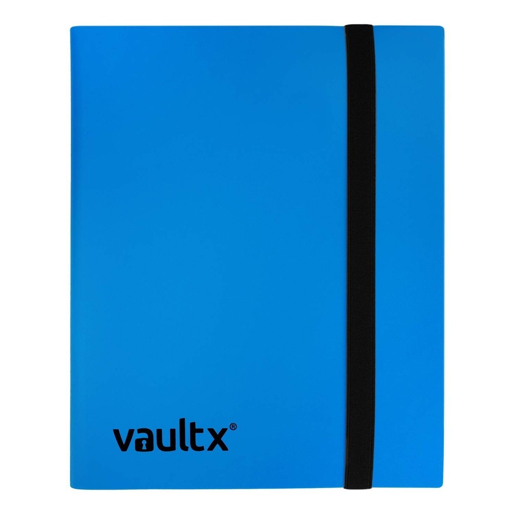 Vault X 4 Pocket Standard Strap Binder, Holds 160 Trading Cards in 20 Side-Lo…