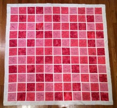 Wedding Guest Book Alternative, Custom Handmade Multi-Color Signature Quilt