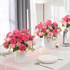 2 Packs Peonies Artificial Flowers, Mixed Pink Artificial Peonies, Silk Peoni…