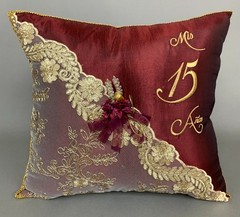 NEW! Quinceanera Kneeling pillow Hunter Green – cojin para quinceanera