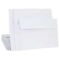 100Packs 5×7 Envelopes – White, Self-Seal for A7(100pack), White A7(100pack)