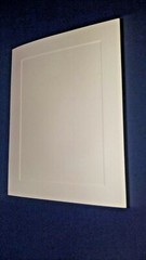 VINTAGE Card 50/pk Embossed Rectangular Panel 5 3/4″ x 4 1/2″ folded Ivory