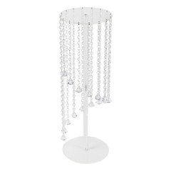2 Pcs Flower Vase Column Flower Stand Tall Vases For Wedding Party Centerpieces