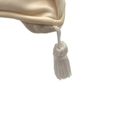 Lillian Rose Ring Pillow Ivory Sash Satin 8″ Square Silver Rhinestone Clasp