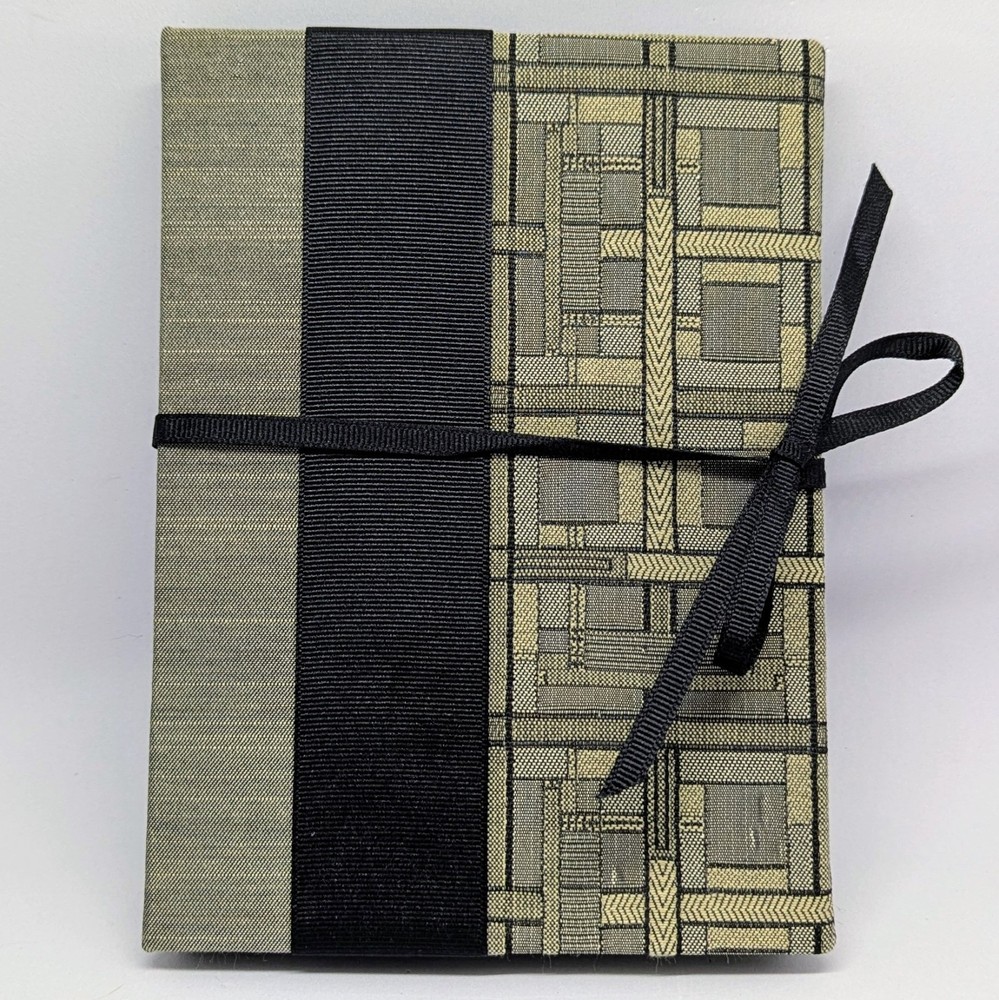 Molly West Handbound Photo Album Wedding Abstract Design