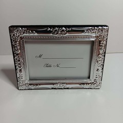 Silver Table Number Frame 4×3 – Wedding Place Card Holder – Lot of 10 – New