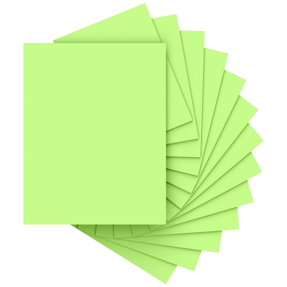 40 Sheets Green Cardstock 8.5 x 11, Green Card Stock Paper, Cardstock Printer…