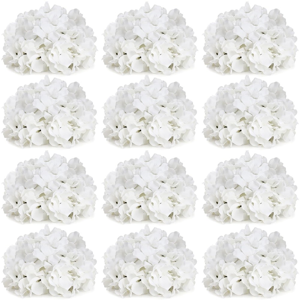 Hydrangea Flower Balls for Centerpieces – 12 PCS Artificial Floral Arrangemen…