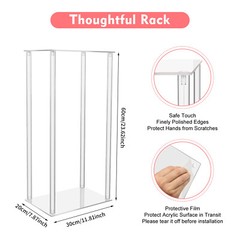 10 Pcs Acrylic Flower Stand Wedding Centerpiece Tall Vase Bouquet Backdrop Vase