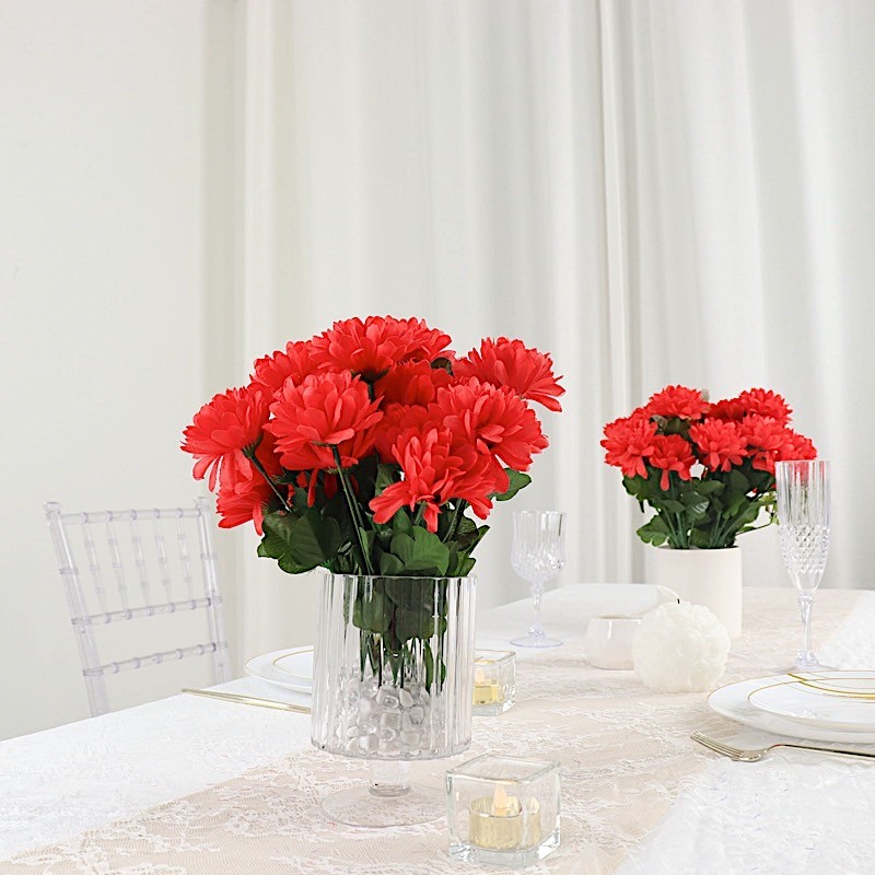 12 Chrysanthemum Mums Bushes Wedding Decoration Centerpieces Bouquet SALE