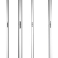 Clear Acrylic Flower Stand 40/60/80cm Tall Column Vase Wedding Decoration