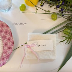 50 Pcs Place Cards for Table Setting -3.94″X1.57″ Table Place Cards with Velv…