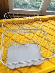 ⭐⭐⭐⭐⭐ White Metal Wire Bird Cage for Home Décor or Wedding Party Cards/Letters