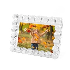 Crystal 5x7Inch Picture Frame, Wedding Frame Tabletop Display, Display
