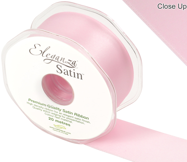 Eleganza Double Faced Satin Ribbon 38mm x 20 Metres