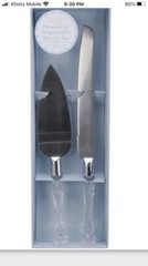 Cake Server Set 2PC Silver
