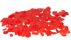 RED CONFETTI DOTS Tissue Paper Circles Party Decor Magic Trick Cannon Snowstorm