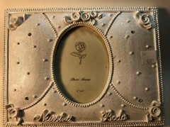 Hispanic Wedding Guest Book W/ Picture Frame