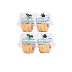 Double Cupcake Container,2 Compartment Cupcake Container – Deep Cupcake 10