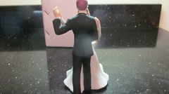 Roman Bride and Groom Porcelain Wedding Figurine Beautiful New 6″ Tall 99740