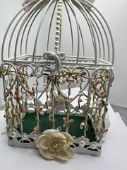 Wedding Centerpiece Cage 12”