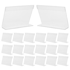 20 Pcs Price Display Card Tag Stands Displays for Prices Small Sign Holder