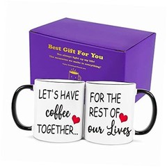 Wedding Gift for Couple, Lets Have Coffee Together…For The Rest Of Our Lives