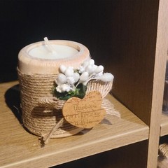 30 Pack Wedding Favors Wood Tealight Candle Holders, Bridal Shower Favors for…