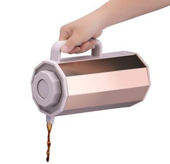 Zojirushi Ah-Eae10Na Glass Vacuum Carafe 1.0 Liter Gold