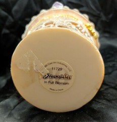 (2000) DREAMSICLES «Full Blossom» 11729 4 1/2″ hinged trinket box resin