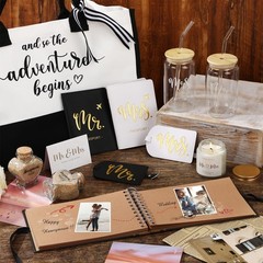 Singhoow 12 Pcs Wedding Honeymoon Gifts for Couple Mr Mrs Bridal Shower