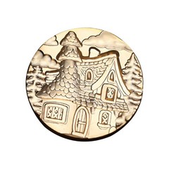 Exquisite Castle Wax Seal Stamp Brass Head Make Special Occasion More Memorable