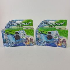 *LOT OF 2*Fujifilm QuickSnap Waterproof 800 35mm Disposable Camera – NEW!