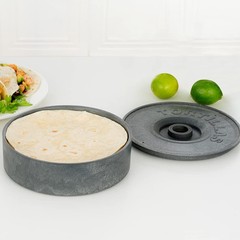 Restaurantware Tortilla Warmer 2 Count 8.5 X 8.5 X 2.3 Inches Plastic Tortilla