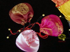10/25/50/100PCS mixed Brocade Drawstring Jewelry Wedding Pouches Purse Coin Bags