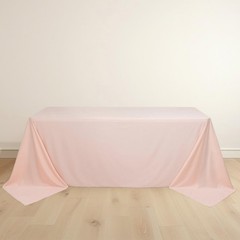 Balsa Circle 90×132 in Blush Premium Scuba 132″ x 90″ (Rectangular),