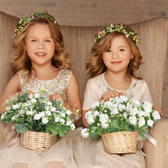 Set of 6 Bridesmaid Bouquets for Wedding, 6 White Roses Bouquets, and 155 Pcs 3