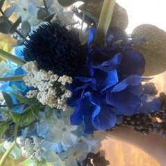 Bridal Wedding Bouquet Beautiful Budget Handmade Faux Flowers White Blue Green