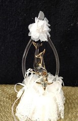 Beautiful Unique Glass Dolphin Wedding Cake Topper