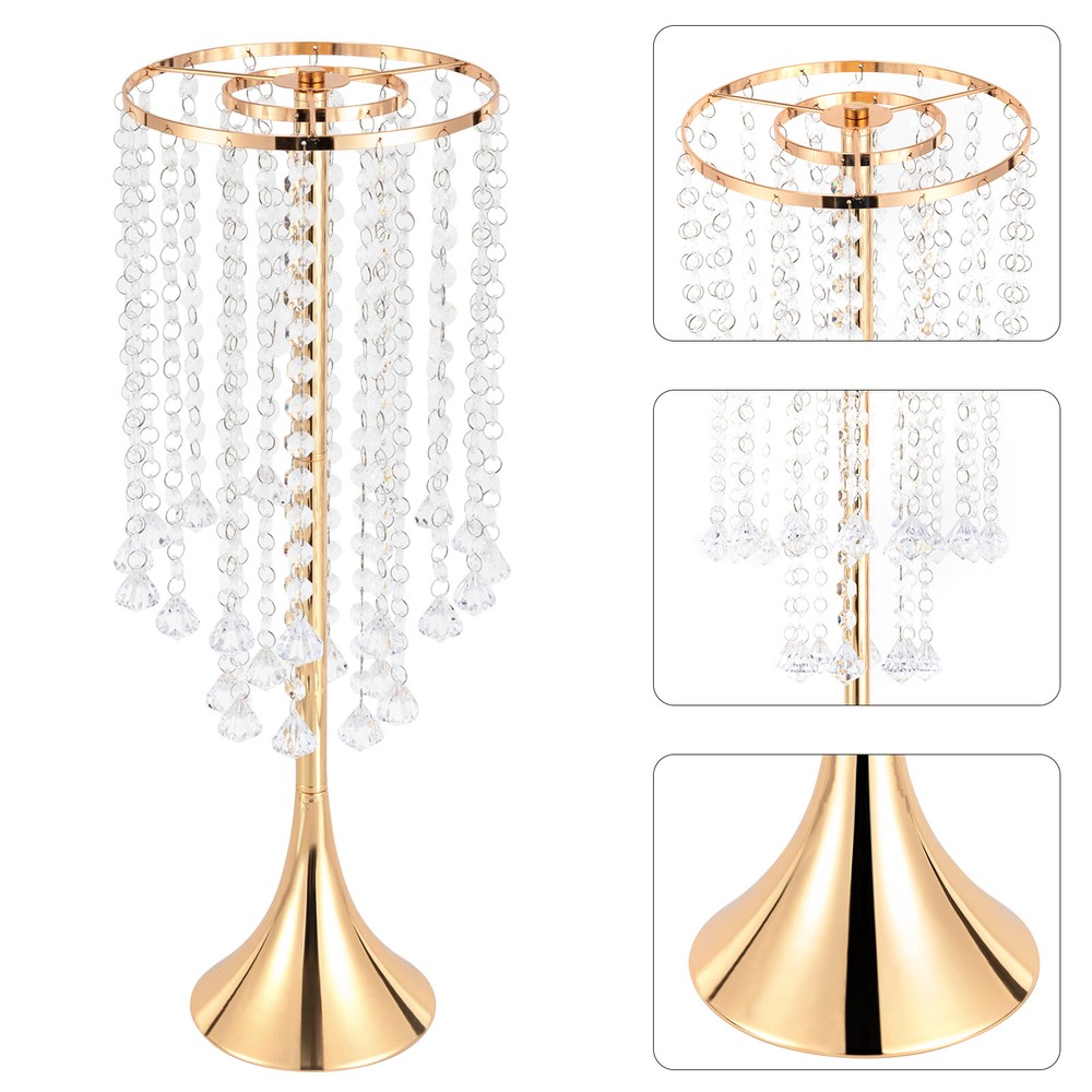 2PC 21.9 in Flower Vases Wedding Centerpieces Table Flower Vases Iron