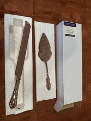 Rose Gold Wedding Cake Serving Set