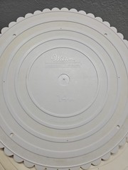 Wilton Circles of Strength 6 pc tier Cake Separator Plates Scalloped 8 – 18″