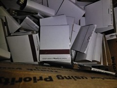 250 plain white MATCHES matchbooks wedding, 20 strike
