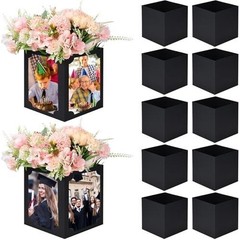 12 Pcs Picture Centerpieces for Table – 6/7 Inch Photo Display Frame & Black