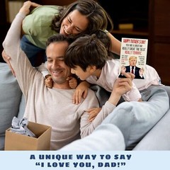 Funny Fathers Day Card – Happy Father’s Day Cards for Dad from Daughter, Son,…